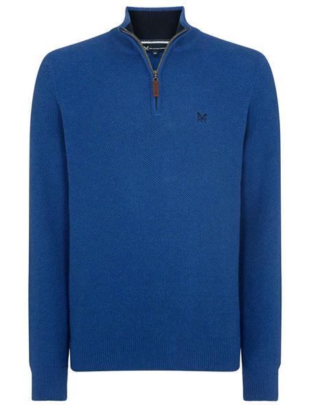 Crew Clothing Mens Helston Half-Zip Jumper